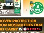 Repelente en spray para mosquitos 9oz y 8oz