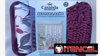 Set para baño completo (3 piezas en 1) 🛁✨. Revisa y escríbeme al WhatsApp 56249037