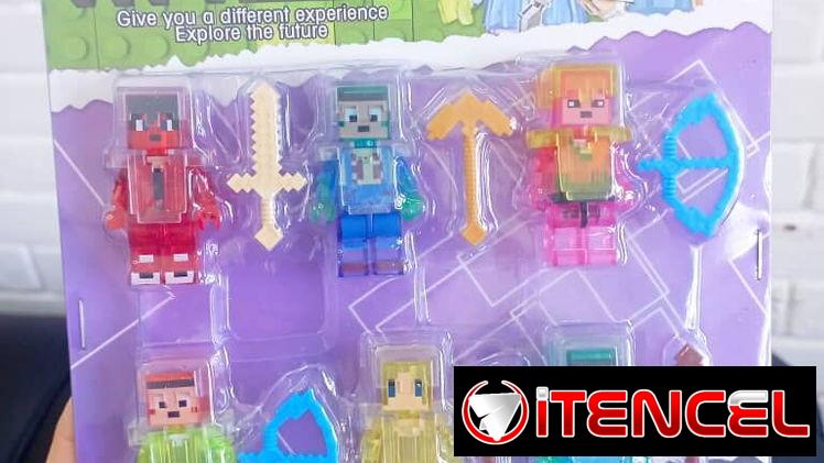 Set de Minecraft my world