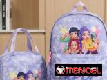 Mochila y merendero de las guerreras K-pop Huntrix