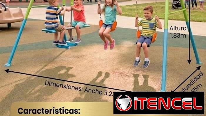 330usd🔺️ Parque para niños Columpios.  Originales, importados