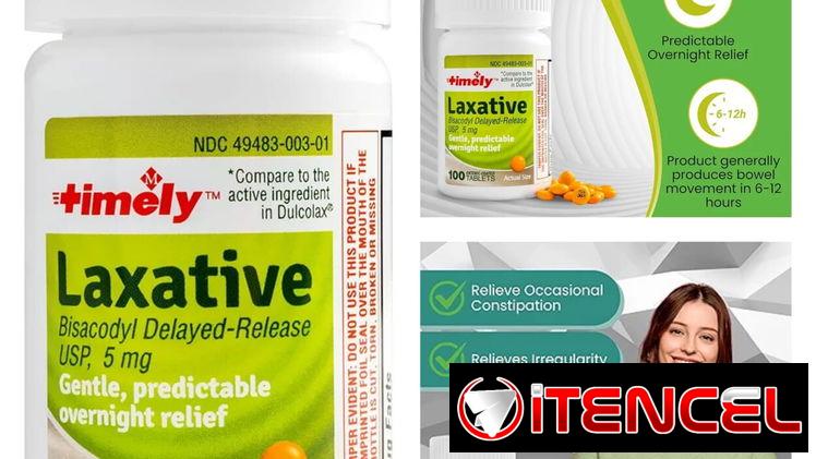Laxante o bisacodil 5mg 100 tabletas pomo sellado