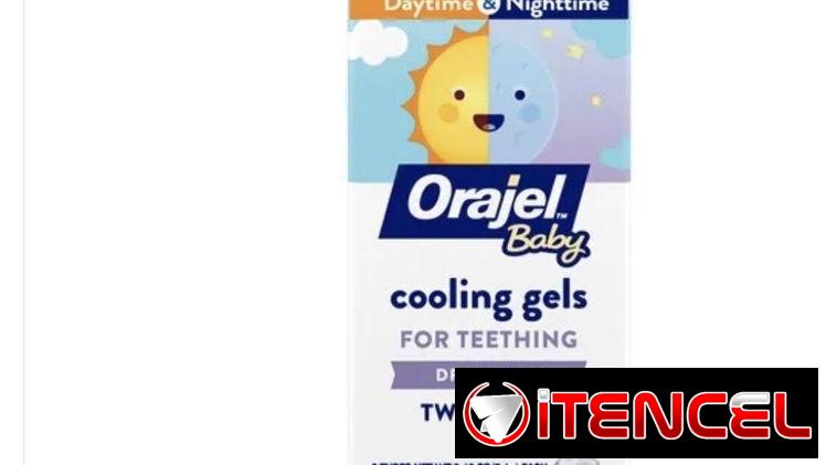Orajel crema para la dentición en bebés 17 usd