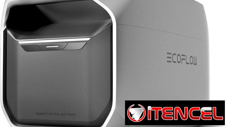 EcoFlow Batería Adicional Serie DELTA 3 – 1024Wh, Compatible con Delta 3/Delta 3 Plus/Delta 3 1500