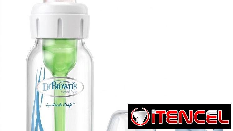 Set Dr. Brown’s – Biberón 4 oz + Chupete (tete)