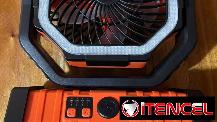 Ventilador recargable, marca Unizuki, $45 USD‼️