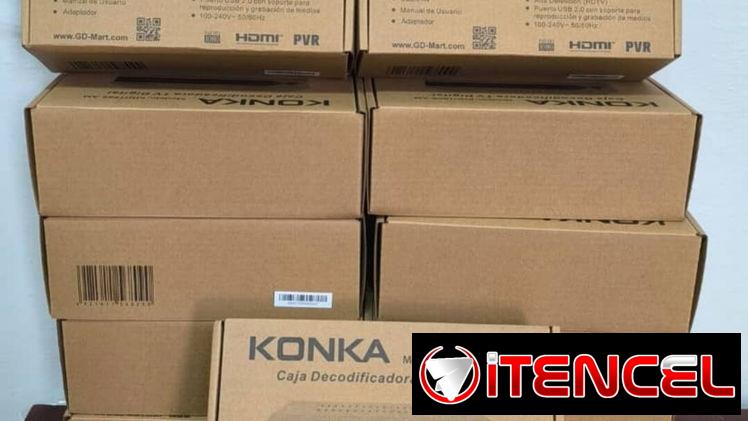 Cajitas Konka Full HD, nuevas a estrenar