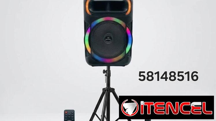 SPEAKER ROYAL  5000w P.M.P.O DE 12´´ CON TRÍPODE