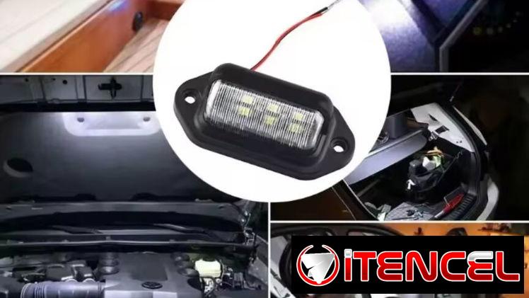 Lámpara para uso de luz de chapa o luz de ciudad. 12V ( 8 USD)