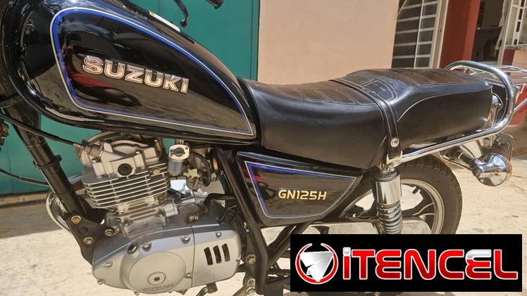 Vendo mi Suzuki Gn 125H. Tengo certifico y papeles al día.