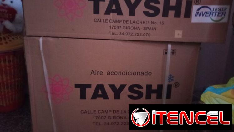Split taychi inverter 2 toneladas Nuevo en su caja le falta el mando domicilio incluido