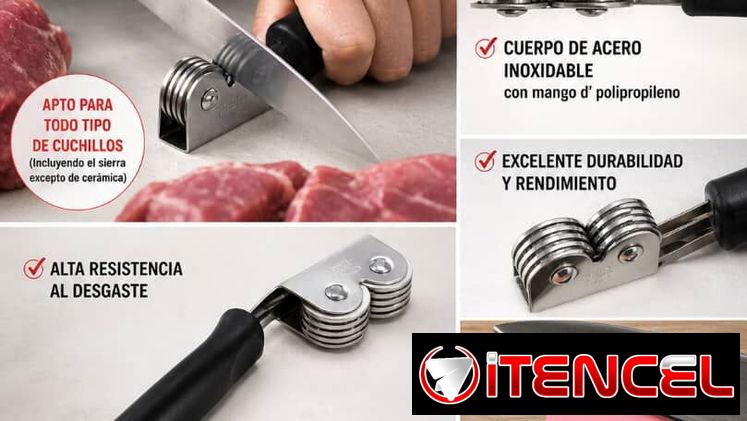🔪⚡ AFILADOR DE CUCHILLOS PROFESIONAL