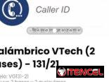 Inalámbrico VTech (2 Bases) – 131/21. Incluye 2 bases y 2 auriculares. Nuevo