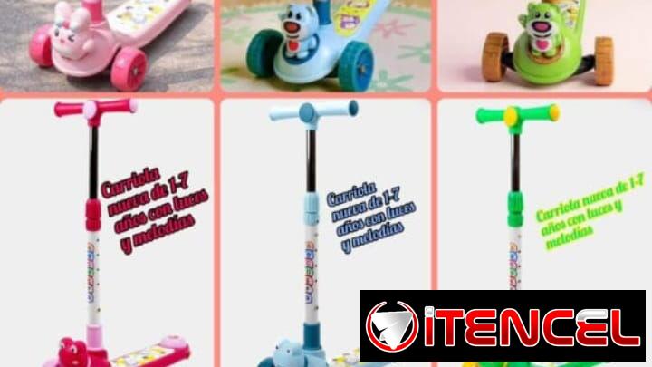 Carriolas para niños, adolescentes y adutos