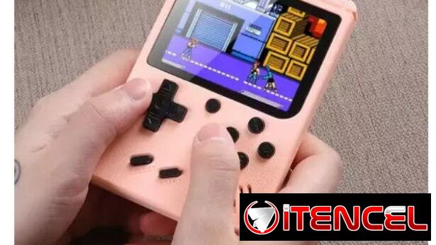 Consola de video juegos retro con un diseño moderno//Perfecto regalo para Navidad//Consola moderna 500 en 1//NUEVA