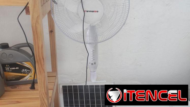 Ventilador recargable