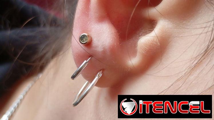Perforaciones nariz, orejas a bebés y adultos con aretes Antialérgicos medicinales