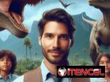 🔴 Juego de 4 Dinosaurios 🦖
