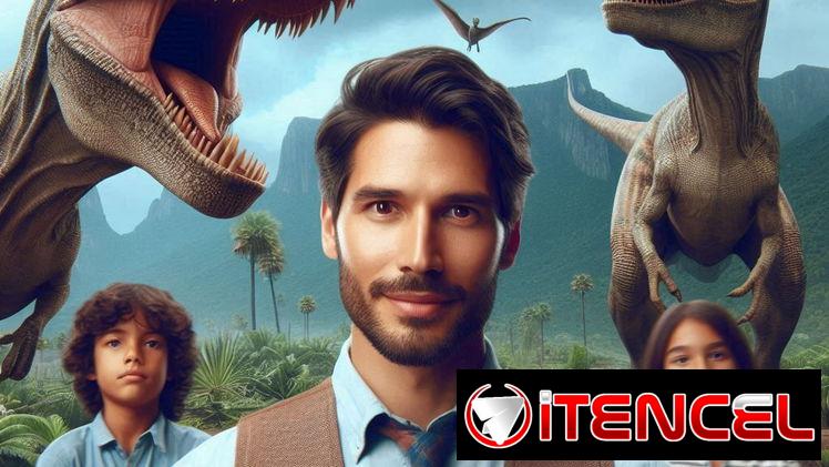 🔴 Juego de 4 Dinosaurios 🦖