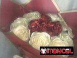 Ramo de rosas eternas perfectas para mamá