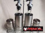 Set de condimentos + aceite y vinagre