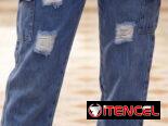 pantalones cargo, pantalones rotos de mujer, pantalones unisex, boyfriend unisex, pantalones de mezclilla rotos