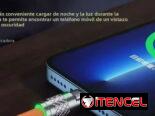 3 en 1 Cable reforzado USB, 120W, 6A, carga rápida