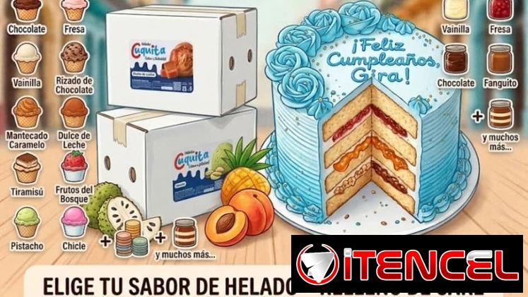 Venta de Combos de Helado más Cake enbla Habana