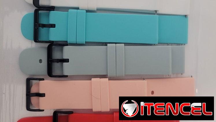 Manillas de silicona de 20mm para relojes y relojes inteligentes