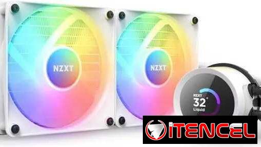🎮 Líquida NZXT Kraken 240 RGB White 🎮 240mm🔹2xFan🔹Fluid Dynamic Bearing🔹1800rpm🔹78.86cfm🔹33.88dBA🔹Cobre 📦0km