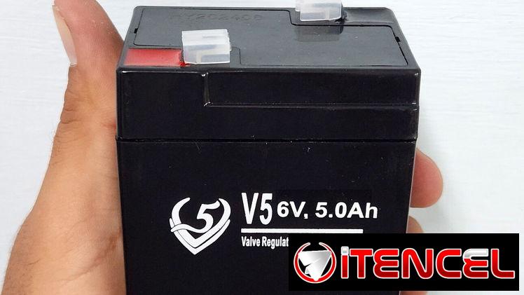 Baterías recargables de 4v y 6V