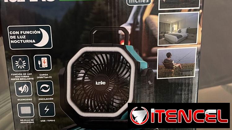 -Ventiladores recargables F6, 20000mAh