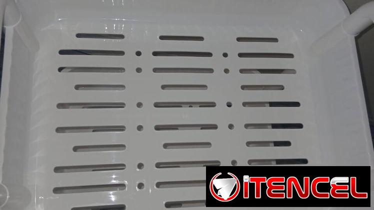 CARRITO ORGANIZADOR BLANCO CON RUEDAS 3 NIVELES* *PRECIO: 15 USD_vpt