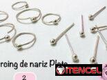 Oro y Plata. Piercings para nariz. LM joyería. Precios en cada foto. Mensajería disponible