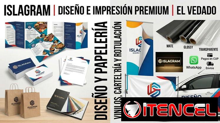 🎨 Diseño & Impresión Prof. | Vinilos, Carteles y Logos 🚀