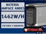 ✅AMPACE ANDES 1500 1462 WH 2400W PICO 3600W 750 USD  TELEVISORES LAVADORAS NEVERAS PLANTAS ELÉCTRICAS ECO FLOW