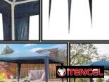 Carpas y sombrillas