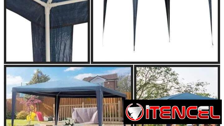 Carpas y sombrillas