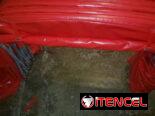 Techo de lona para triciclos con estructura plegable