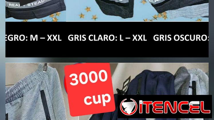 Ventas x cantidad.  Shores de hombre