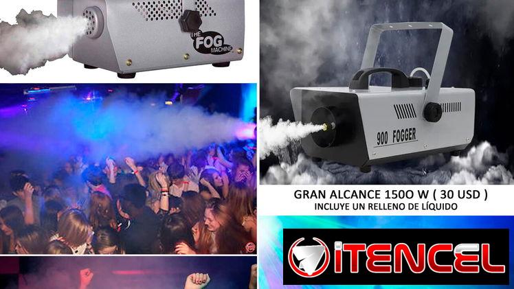 DJ SPANGLISH RENTA DE MÁQUINA DE HUMO CON TRANSPORTE DISPONIBLE, MÁXIMA CALIDAD (Kinetica)