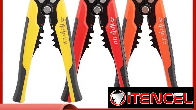 Pinza pelacables para trabajos de electricidad y electrónica para su carro.