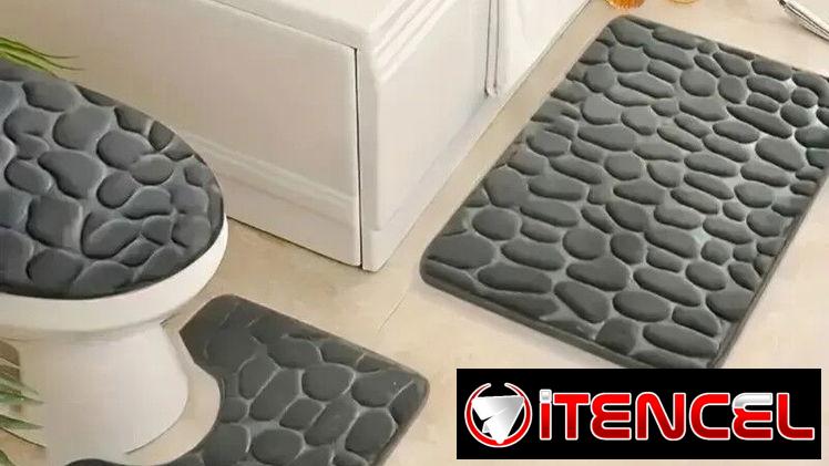 ✨ Set de Alfombras Lisas – Suavidad, Absorción y Seguridad.
