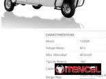 4800USD Triciclo RALY de paseo con techo y maletero  con bateria de GEL 60VOL 100AH