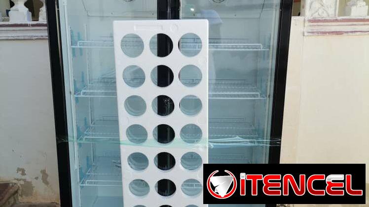 Exhibidora 20 pies Milexus Vertical Doble Puerta con cerradura Precio $1000 USD Transporte gratis. Garantía y factura.