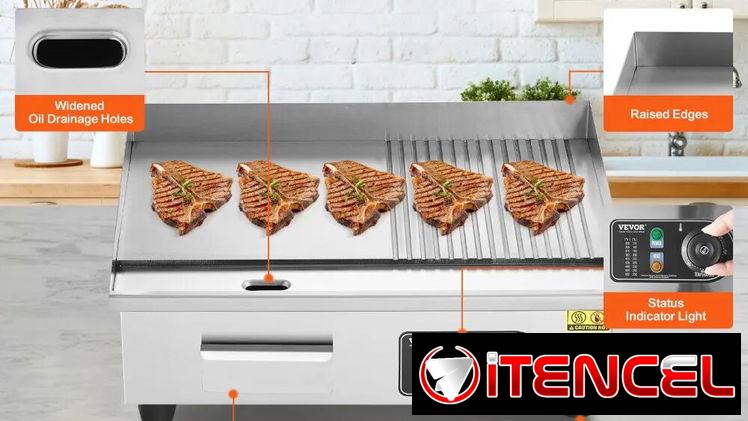 Plancha Eléctrica 22 “