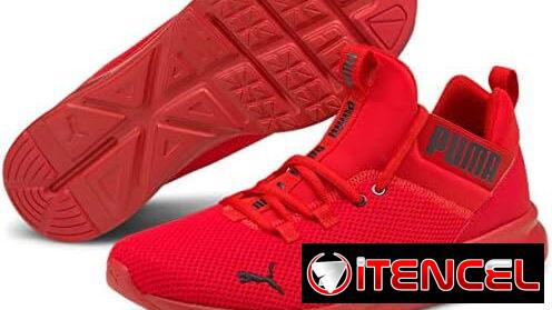 Tenis PUMA SOFTRIDE Enzo 2 UNCAGED, SOFTFOAM+ Zapatillas RUNNING (100% ORIGINALES), COLOR: ROJO, A ESTRENAR TF: 59030040