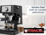 Cafetera Delonghi MOD. STILOSA doble disparo 15BAR 1100W C/ depósito de agua 1.1L y brazo espumante NUEVA Tf-> 59030040