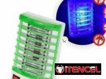 Accesorio para electrocutar y matar mosquitos. Se conecta al tomacorriente. Me queda uno solo color azul.