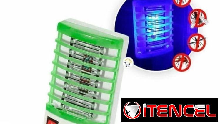 Accesorio para electrocutar y matar mosquitos. Se conecta al tomacorriente. Me queda uno solo color azul.